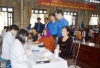 Liên ngành Uỷ ban MTTQ Việt Nam, Đoàn thanh niên huyện phối hợp với Công ty TNHH MEDLATEC Thái Bình tổ chức chương trình “Xét nghiệm miễn phí vì sức khoẻ cộng đồng”.